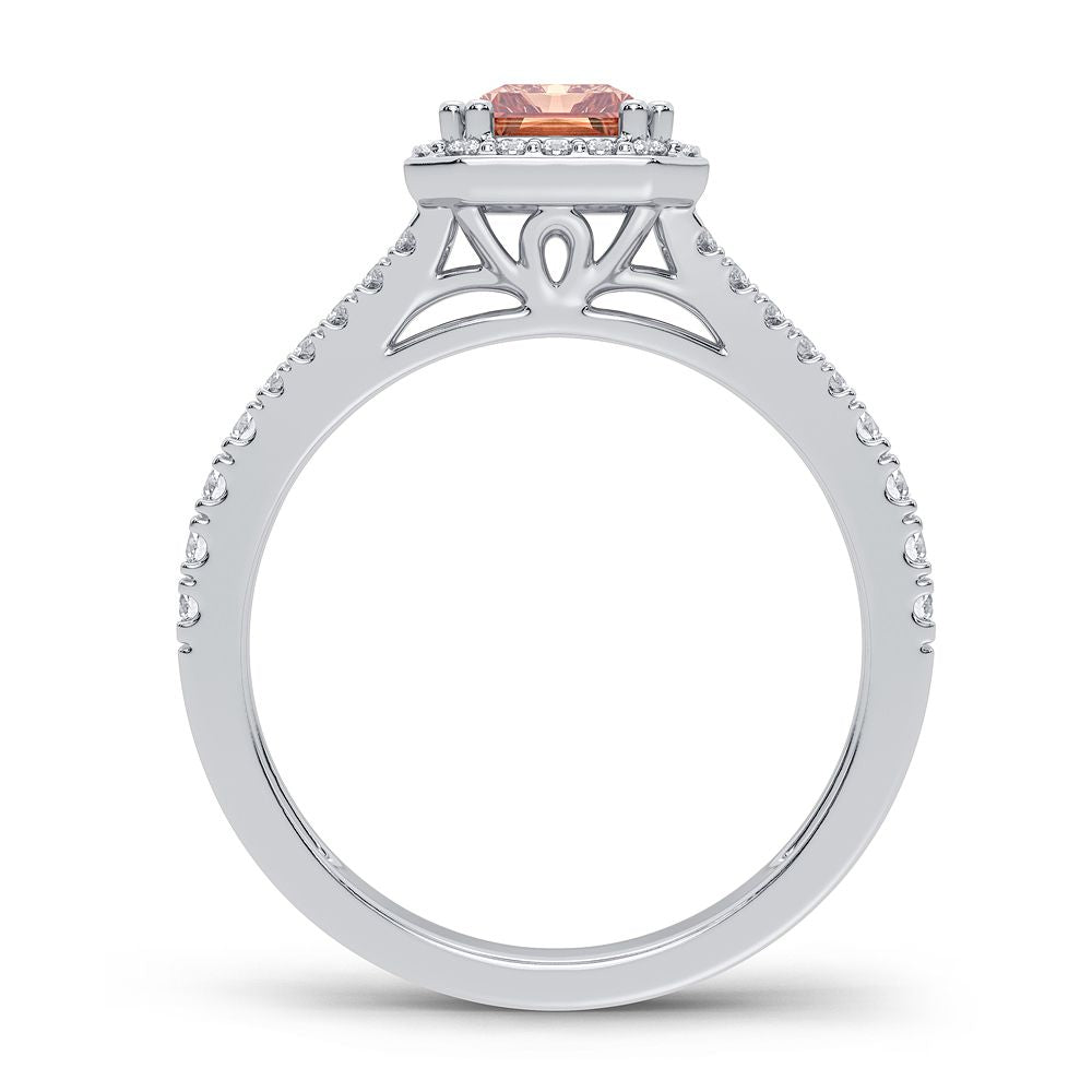 14K 0.33ct Morganite ring