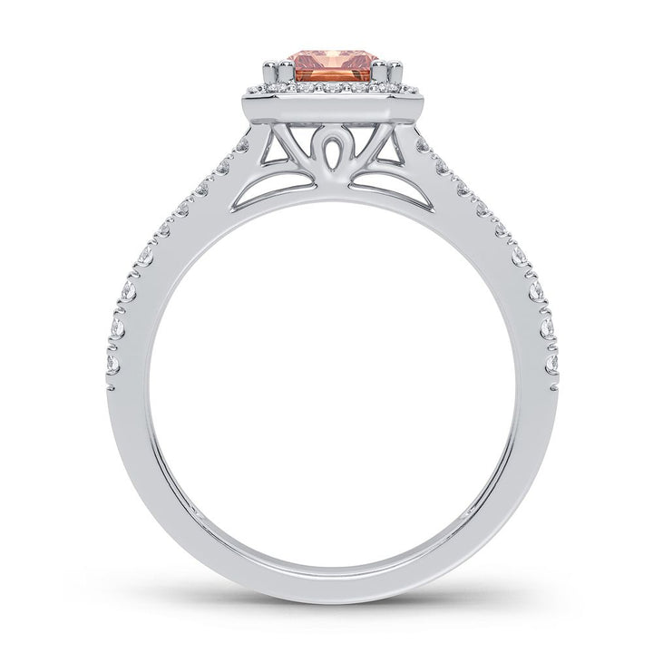 14K 0.33ct Morganite ring
