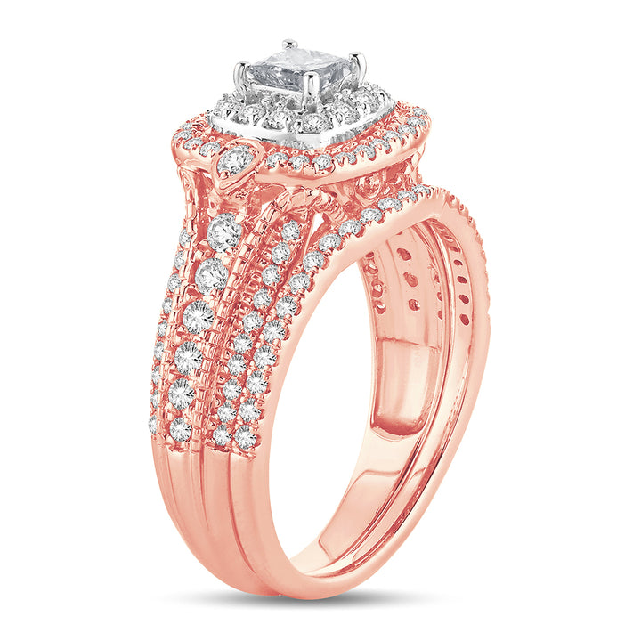 14K 1.00CT DIAMOND BRIDAL RING