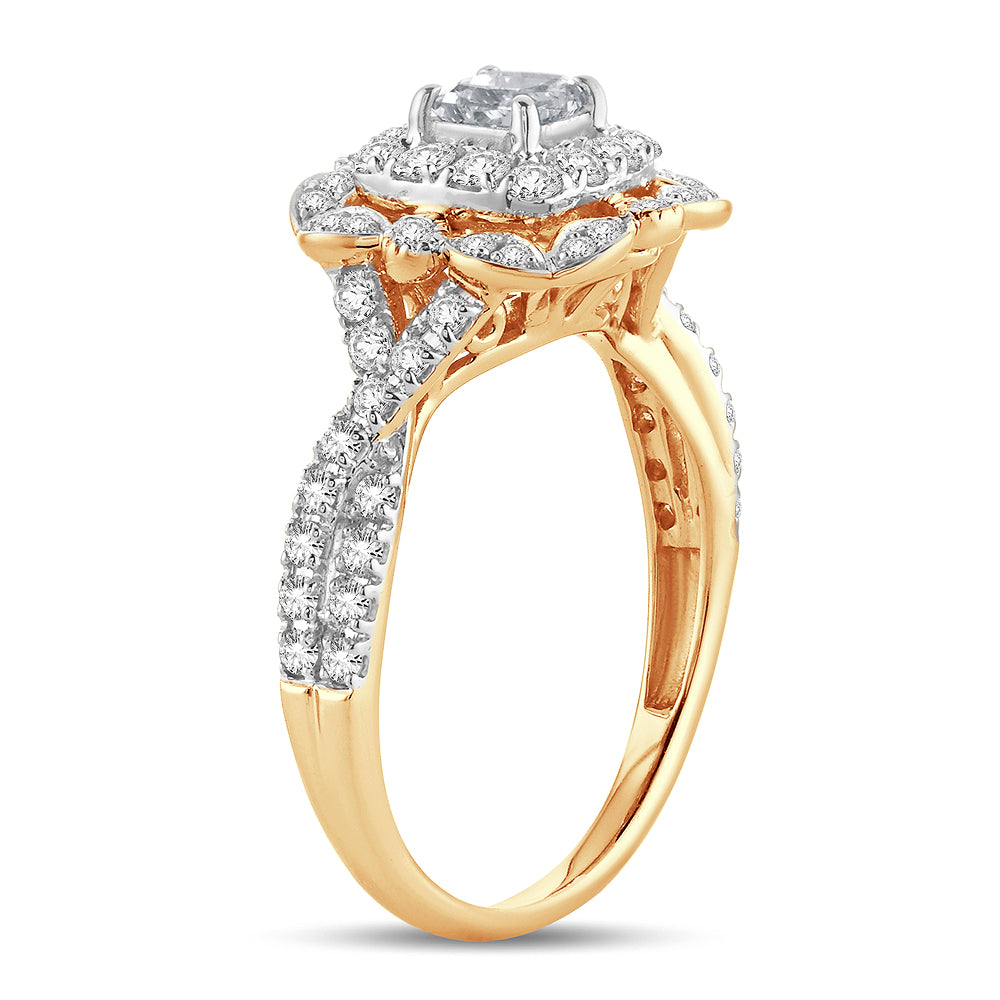 14K 1.00CT Engagement Ring