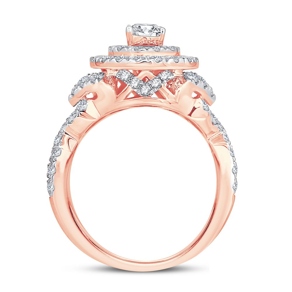 14K 1.75CT DIAMOND BRIDAL RING