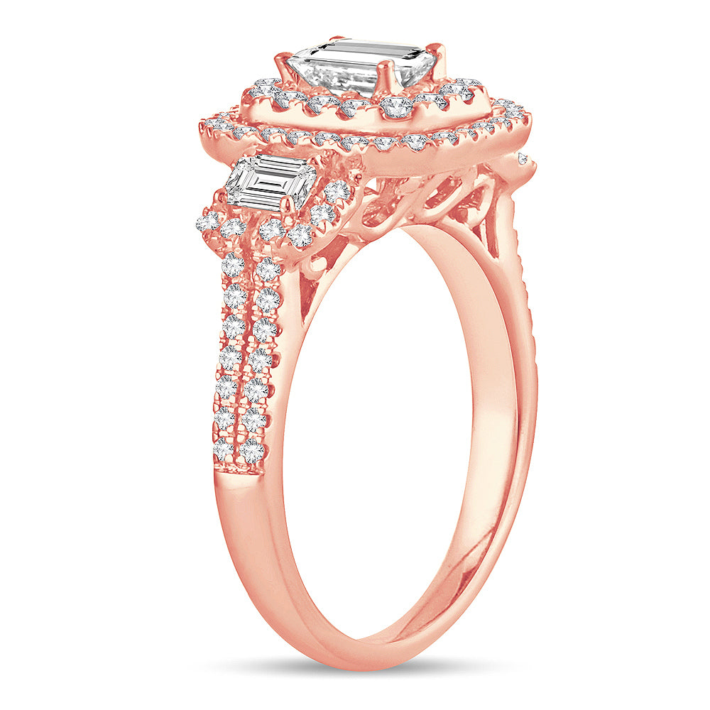 14K 1.50CT DIAMOND BRIDAL RING