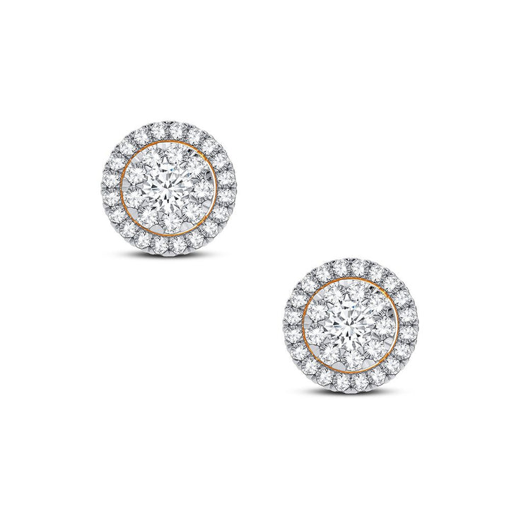14k Yellow Gold Lab Diamond Stud Earrings (0.40 CT)