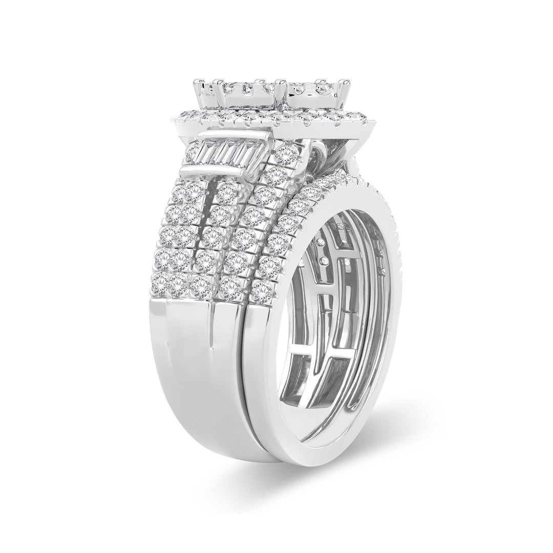 Timeless 14k White Gold 1.91ct Lab Diamond Engagement Ring