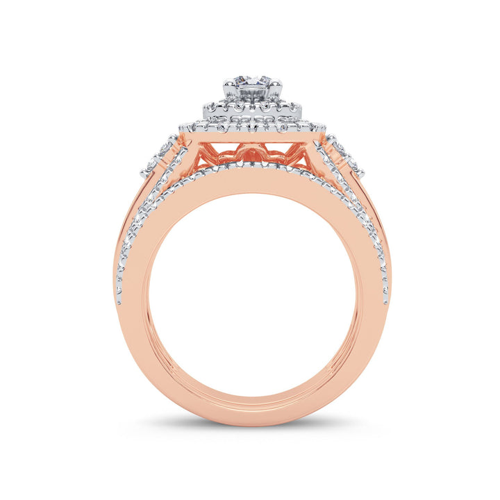 14K 1.90CT Diamond Bridal Ring
