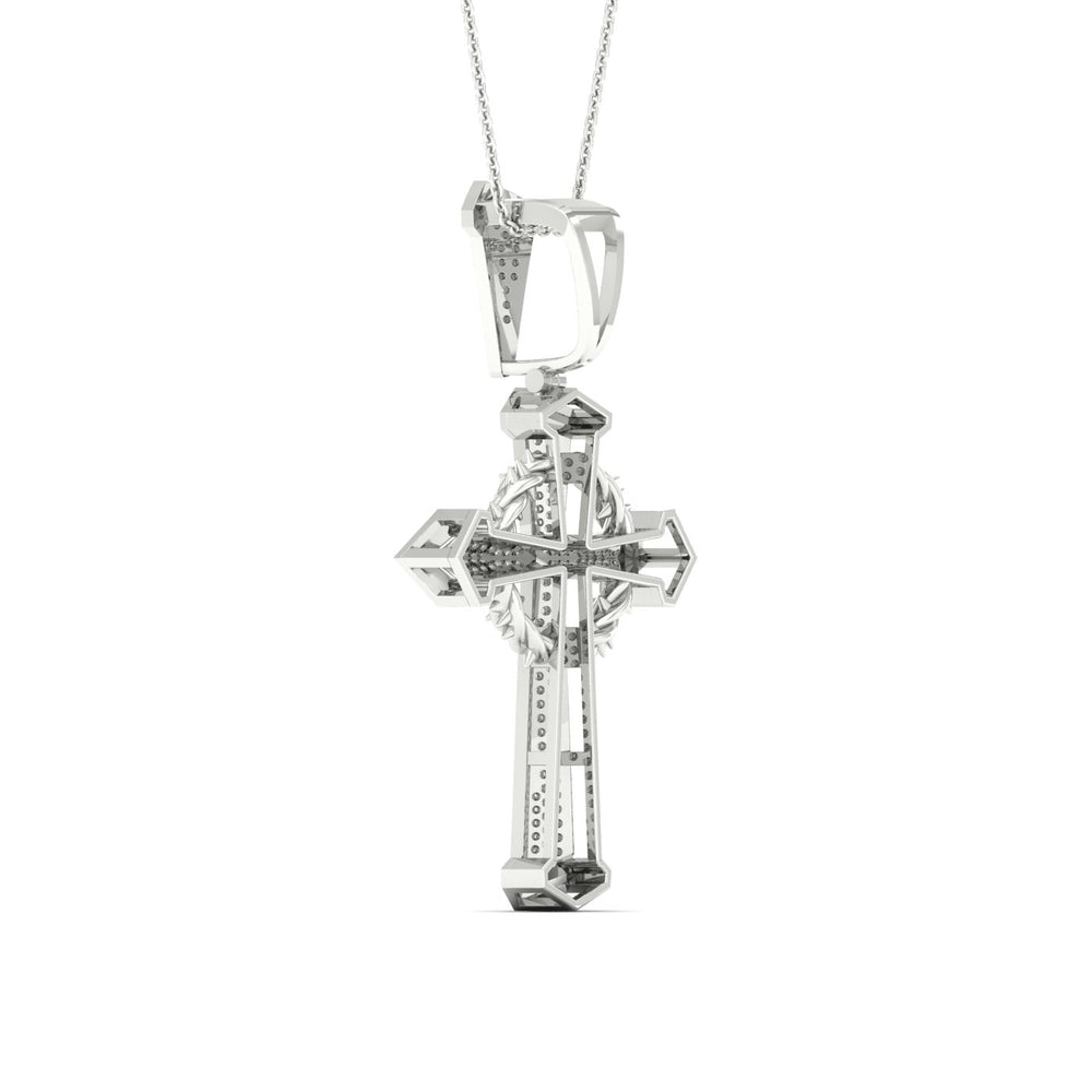 Celestial 10k White Gold 0.50CT Lab Diamond Pendant