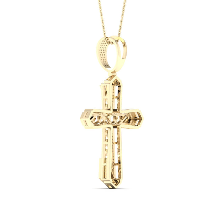 10k Yellow Gold 0.55CT Lab Diamond Pendant Charm