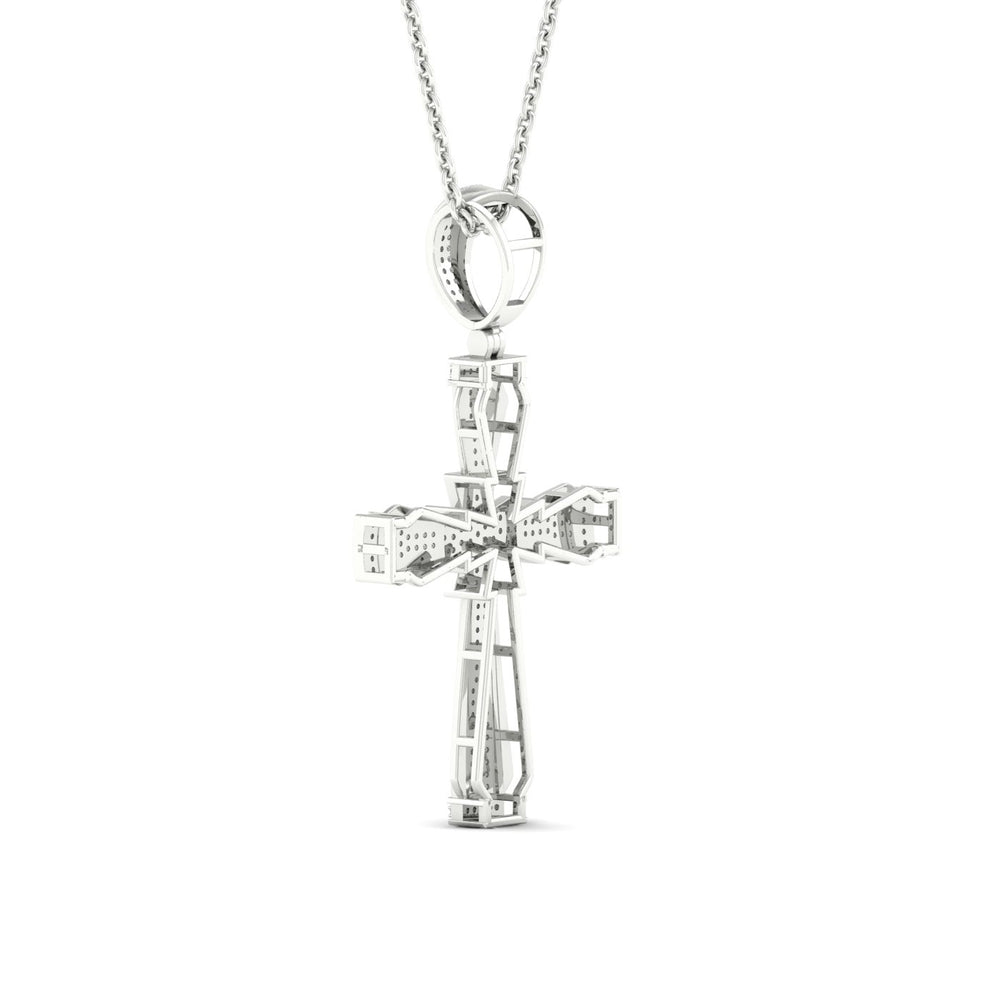 Celestial 10k White Gold 0.50CT Lab Diamond Pendant