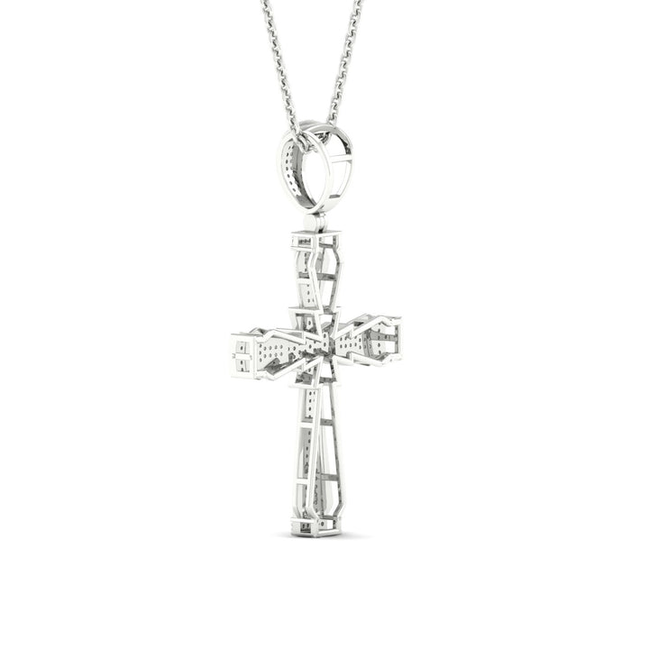 Celestial 10k White Gold 0.50CT Lab Diamond Pendant