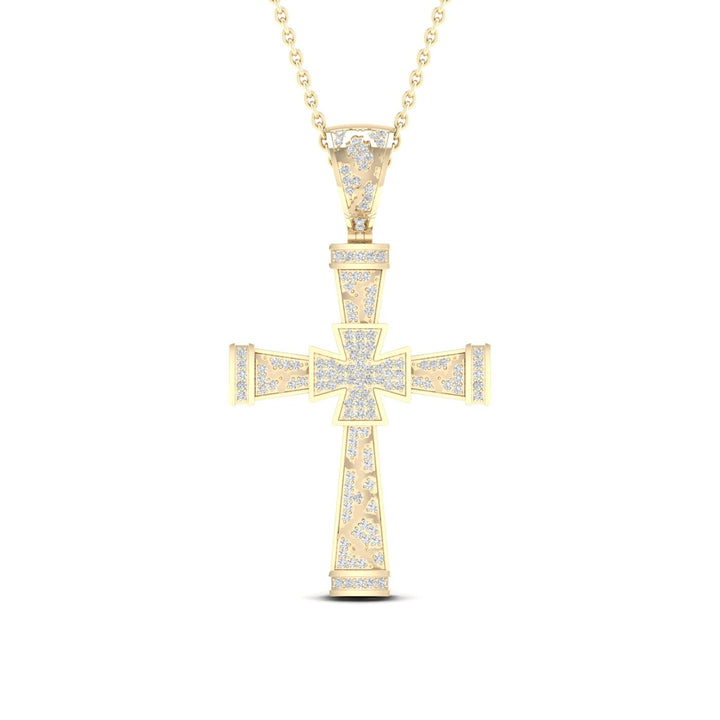 10k Yellow Gold 0.40CT Lab Diamond Pendant - Timeless Charm
