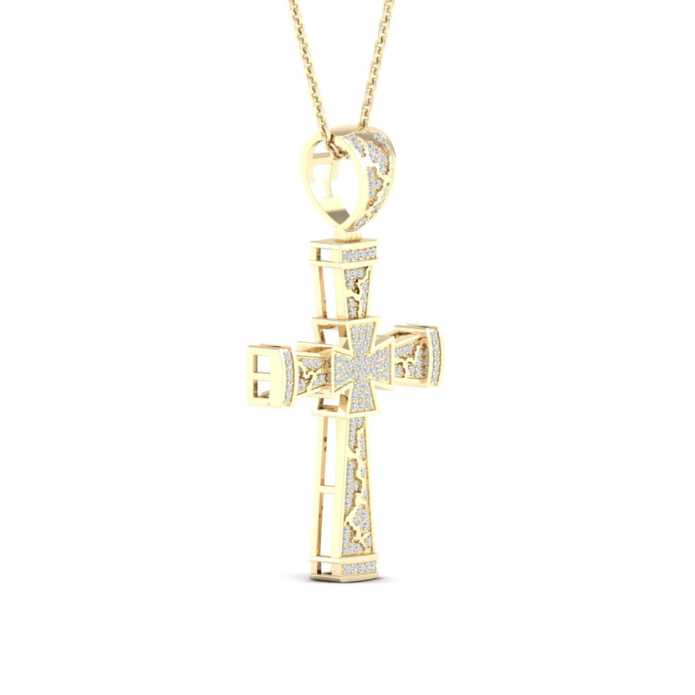 10k Yellow Gold 0.40CT Lab Diamond Pendant - Timeless Charm