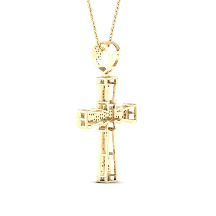 10k Yellow Gold 0.40CT Lab Diamond Pendant - Timeless Charm