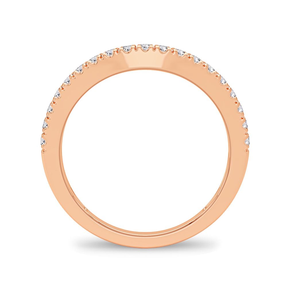 14K 0.30CT Diamond Enhancer Band