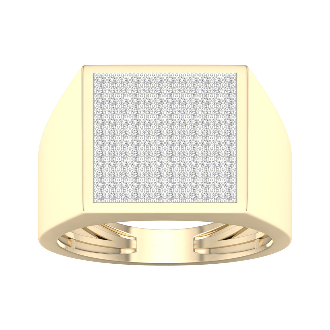 10K 0.50ct Diamond Mens Ring