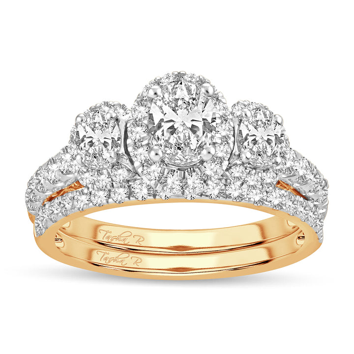 Brilliant 14k Yellow Gold Lab Diamond Engagement Ring (2.00CT)