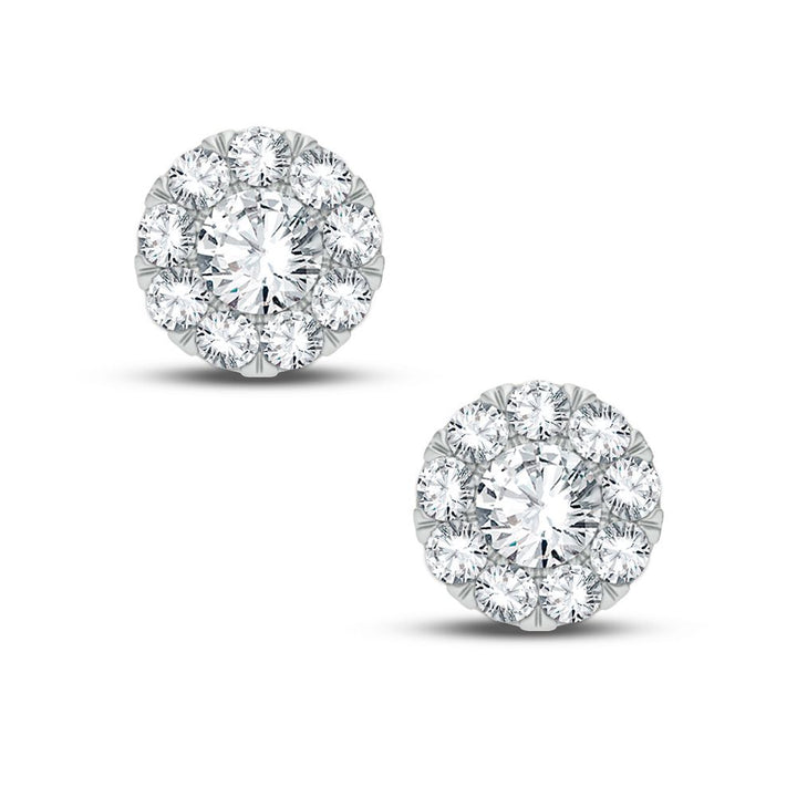 14k Yellow Gold 0.50ct Lab Diamond Stud Earrings