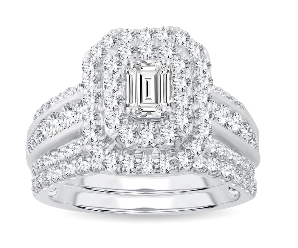14k 2.00ct Diamond Bridal Ring