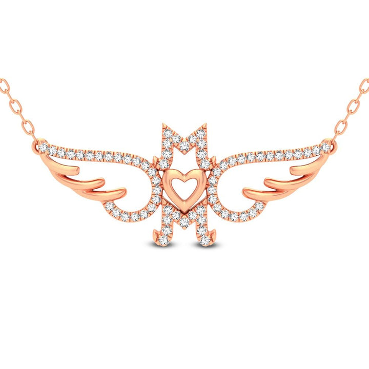 10K 0.16ct Diamond Pendant
