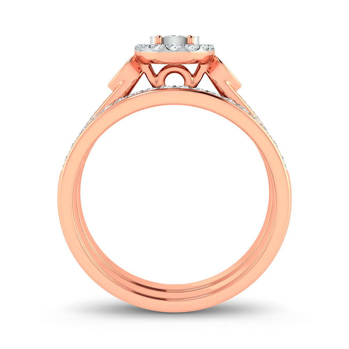 10K 0.36ct Diamond Bridal Ring