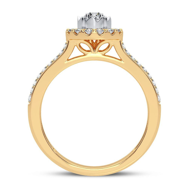 10K 0.50CT DIAMOND RING