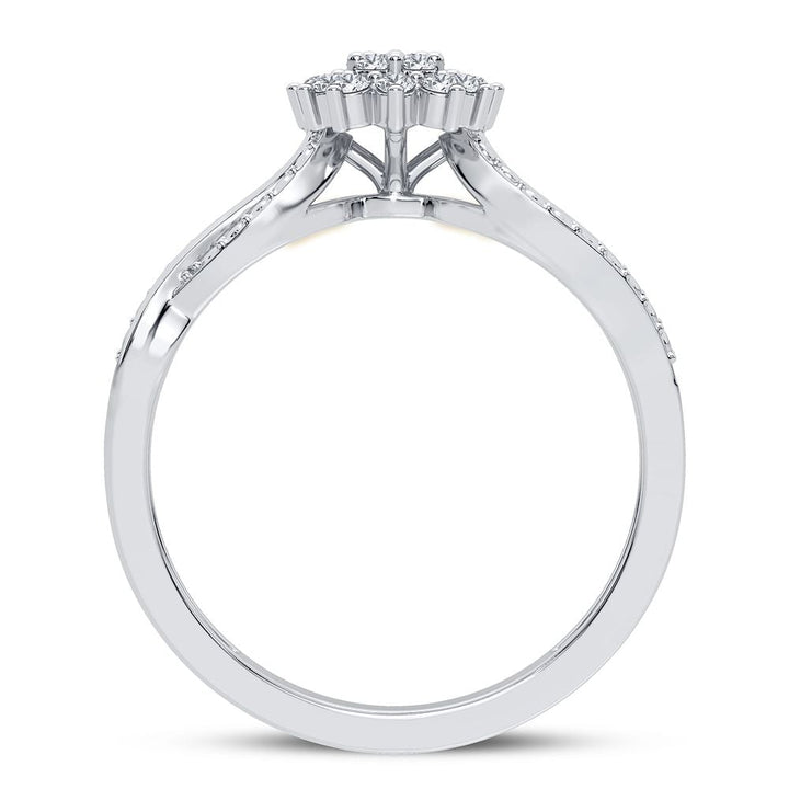 10K 0.20CT DIAMOND RING