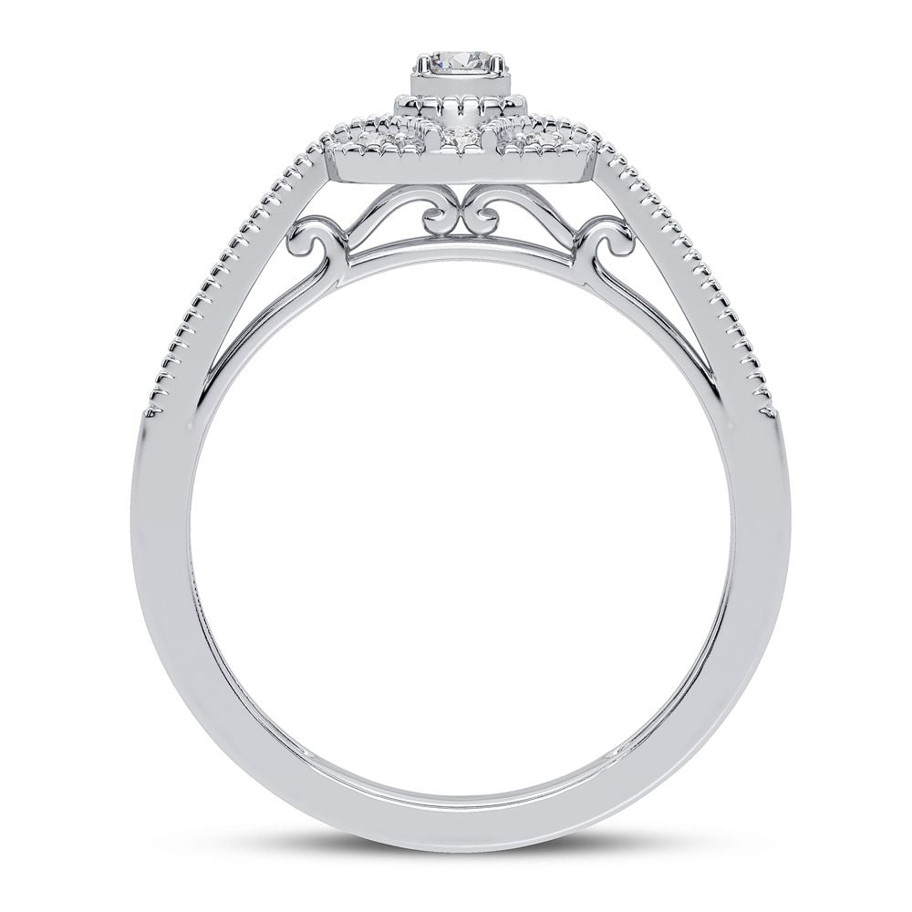 10K 0.25CT DIAMOND RING