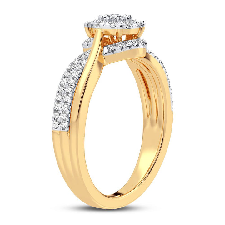 10K 0.33CT DIAMOND RING