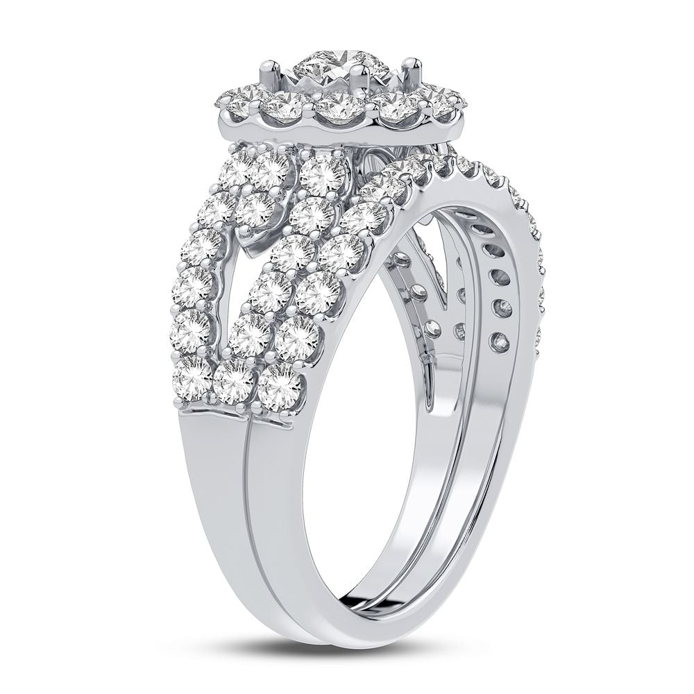 10K 1.75CT DIAMOND BRIDAL RING
