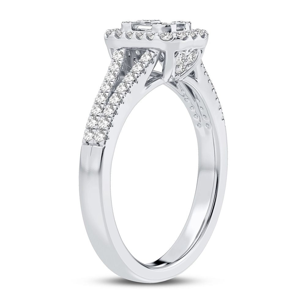 10K 0.40CT DIAMOND RING