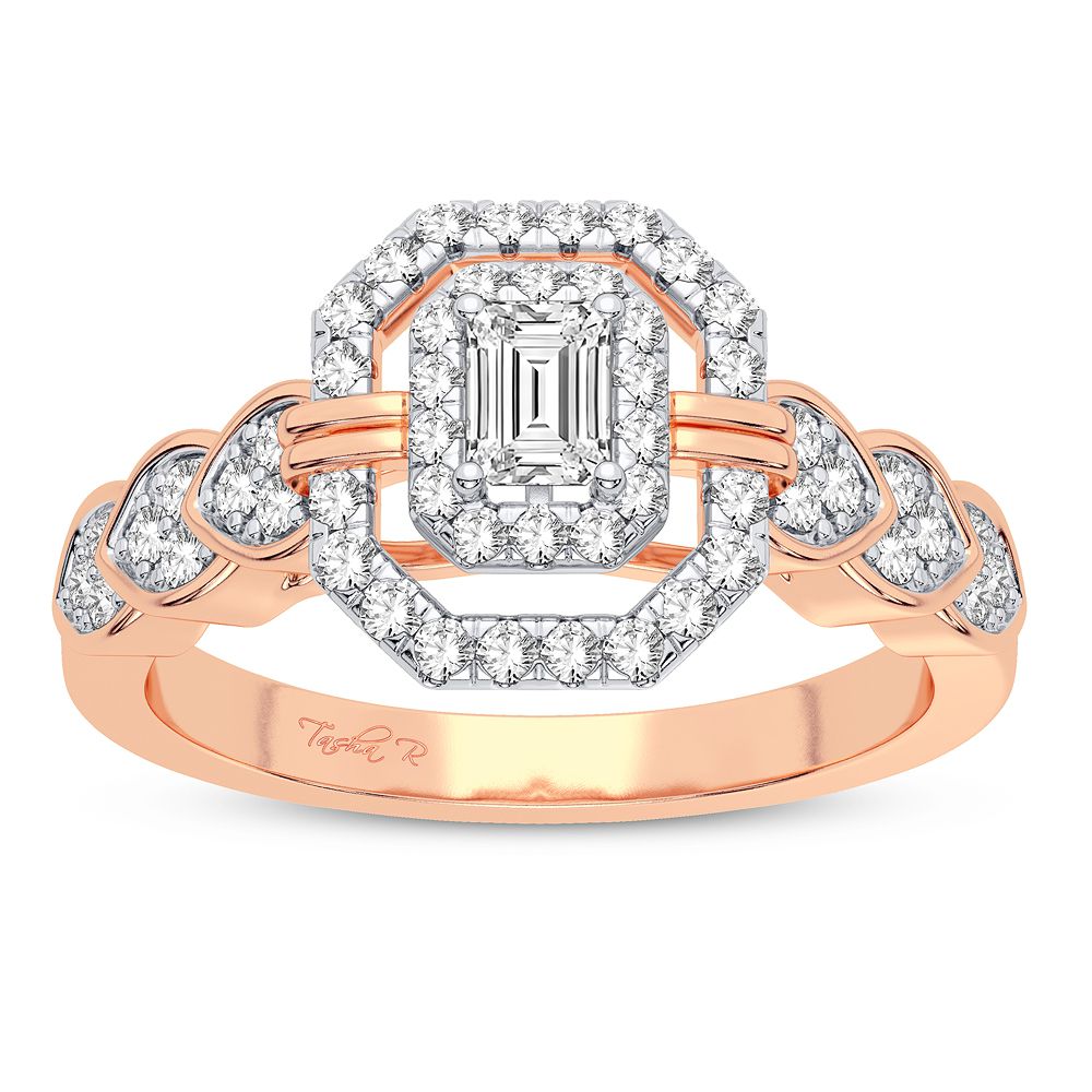 Timeless 14K Yellow Gold Solitaire Lab Diamond Engagement Ring