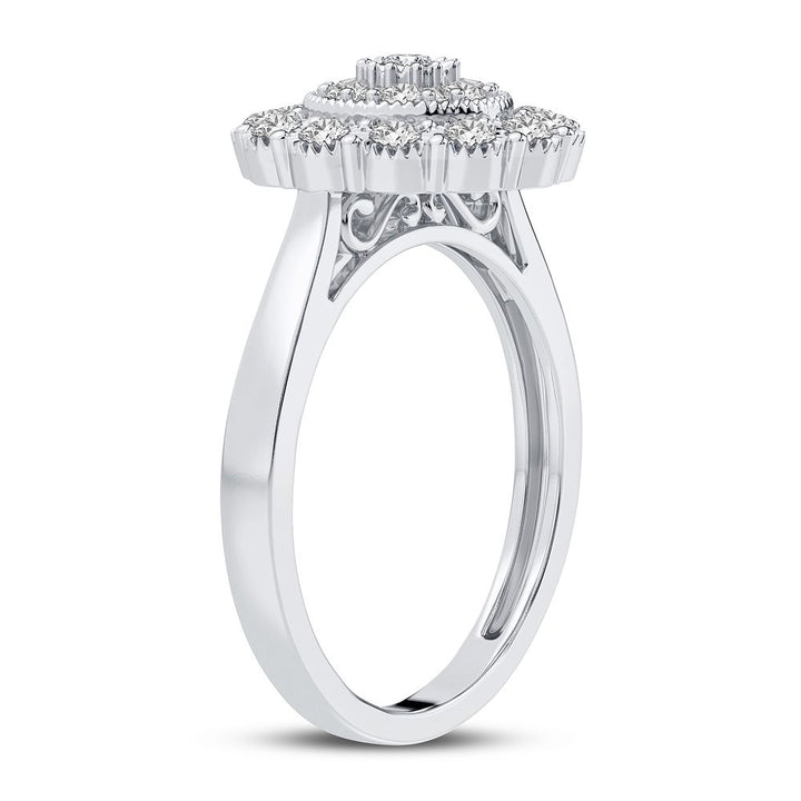10K 0.28CT DIAMOND RING