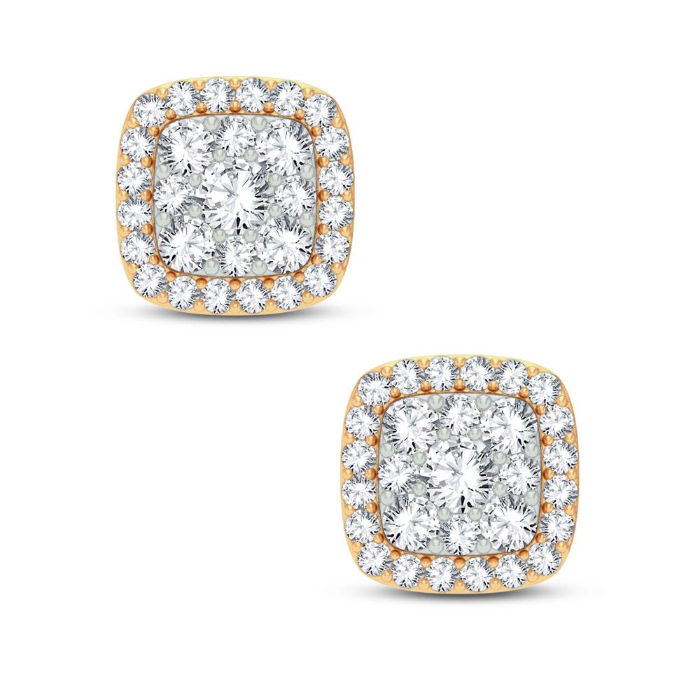 14K 1.25ct Diamond Earring