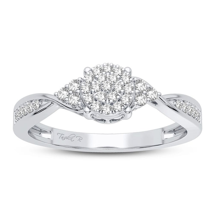 10K 0.15CT DIAMOND RING