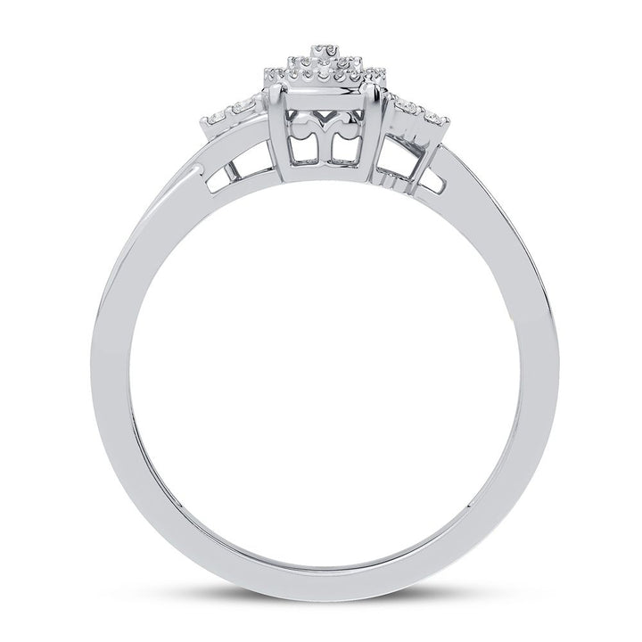 10K 0.15CT DIAMOND RING
