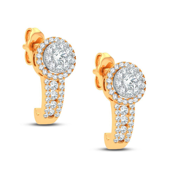14K 0.50CT DIAMOND EARRING
