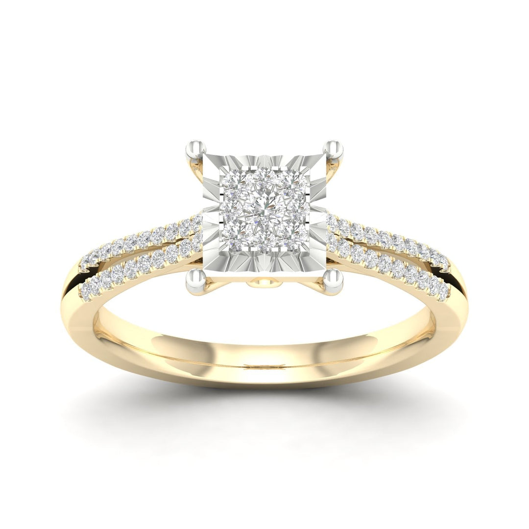 10K 0.25ct Diamond Ring