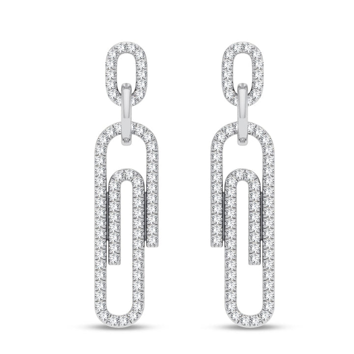 14K 0.33CT DIAMOND EARRING