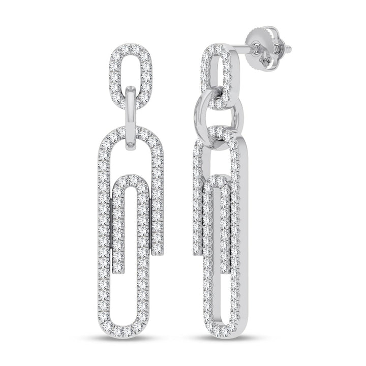 14K 0.33CT DIAMOND EARRING