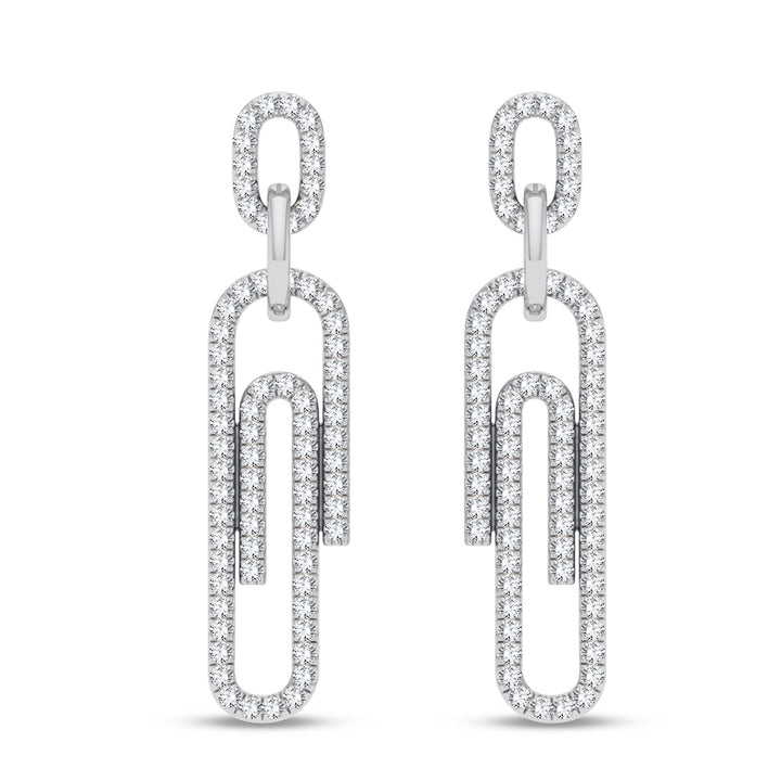 14K 0.33CT DIAMOND EARRING