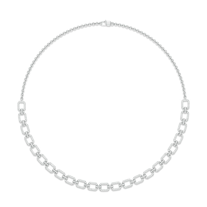14K 1.00ct Diamond Necklace