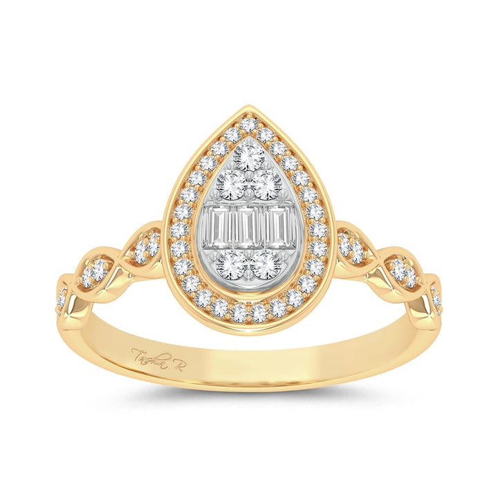 10K 0.36ct Fashion Ring