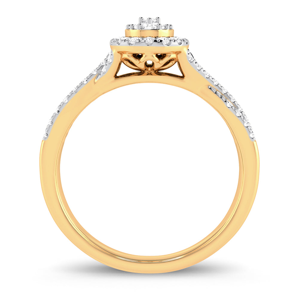 10K 0.25CT DIAMOND RING