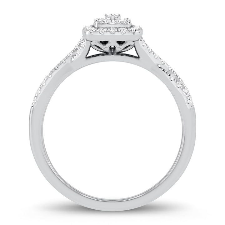 10K 0.25CT DIAMOND RING