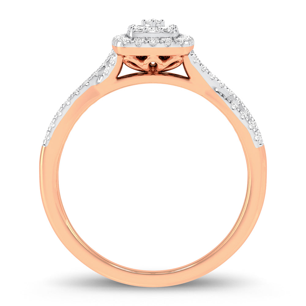 10K 0.25CT DIAMOND RING