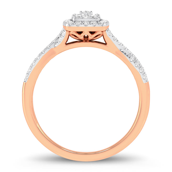 10K 0.25CT DIAMOND RING