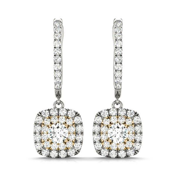 Halo Diamond Earring