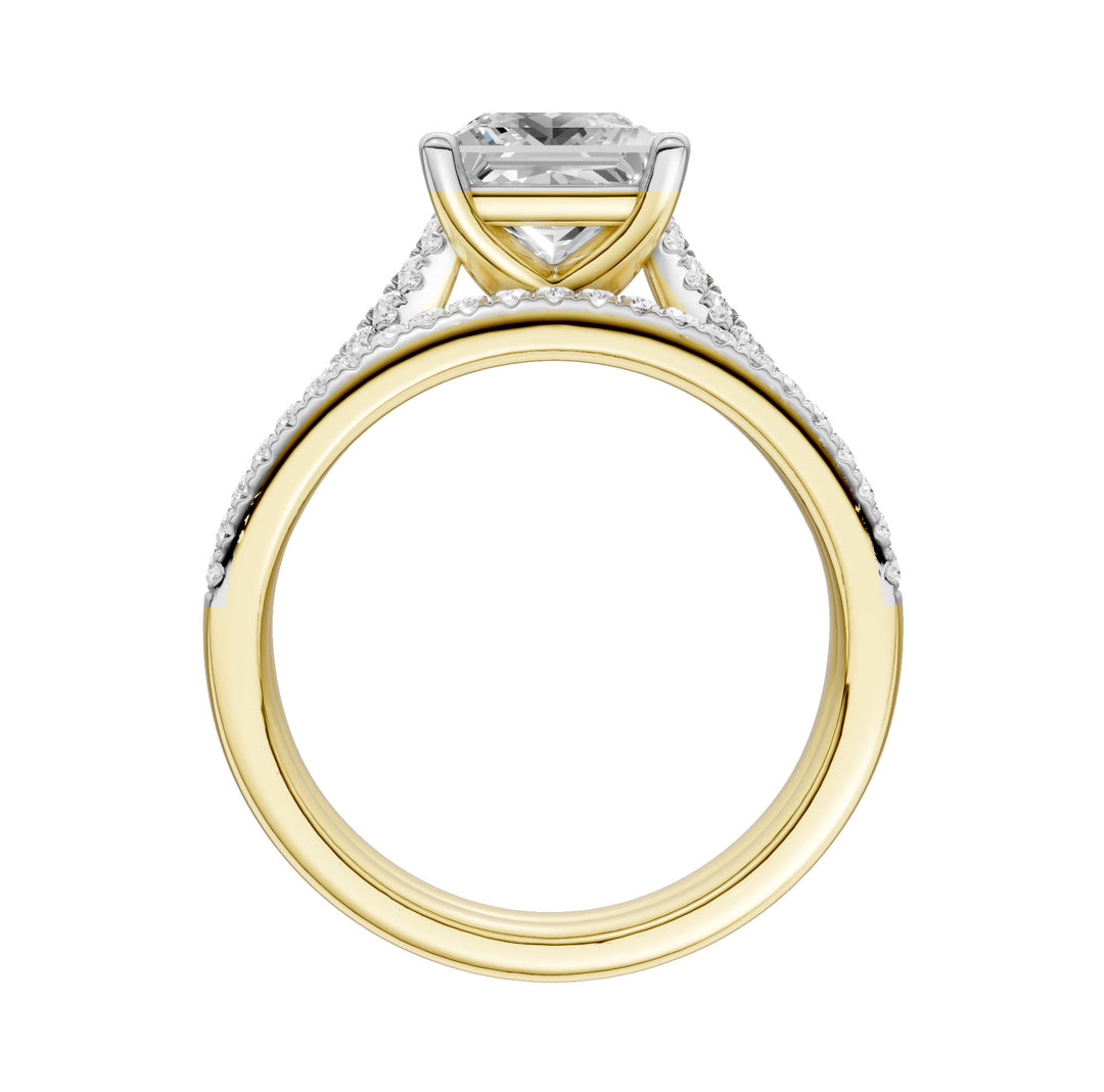 Certified Lab Grown 14K 2.40CT Diamond Bridal Set