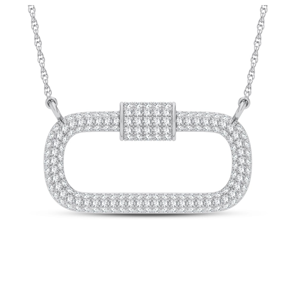 14K 0.36CT DIAMOND NECKLACE