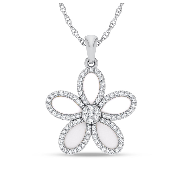 14K 0.25CT DIAMOND NECKLACE