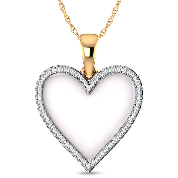 14K 0.13CT DIAMOND NECKLACE